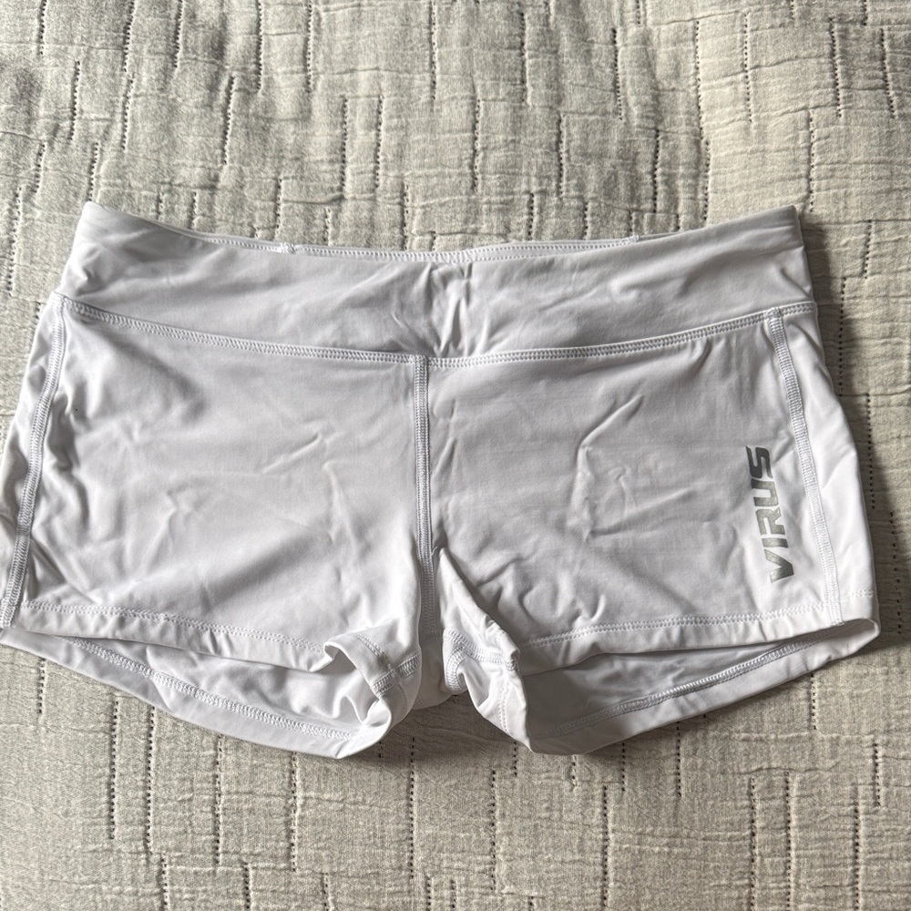 Virus Women's Athletic White Shorts